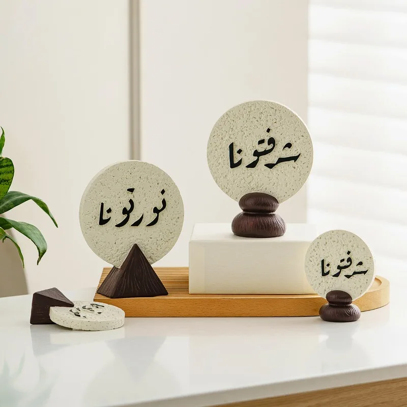 Resin Art Meaning - Plaque en résine pour le Festival