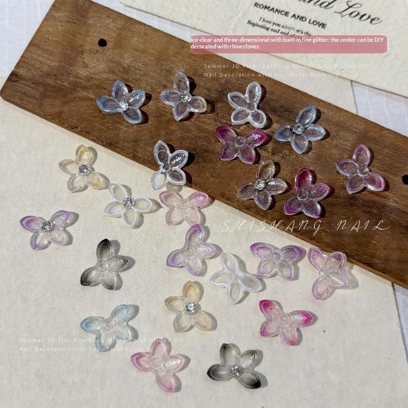 Resin Art Using Flowers - 30 pièces de décorations pour ongles