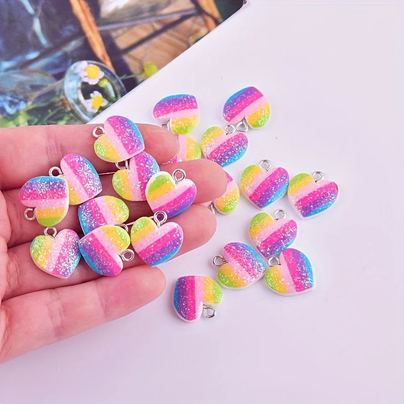 Resin Art Jewellery Kit - Breloques en résine en forme de
