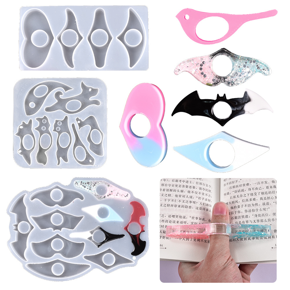 Resin Art Guide Book - Moule en Silicone miroir cristal, bricolage,