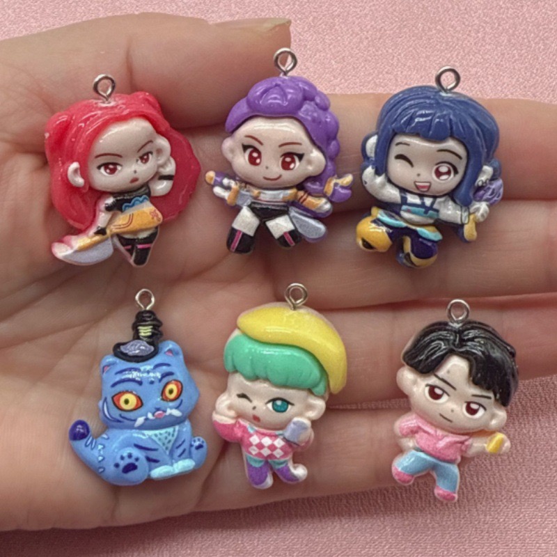 Resin Art Jewellery Kit - Pendentif en résine de dessin animé,
