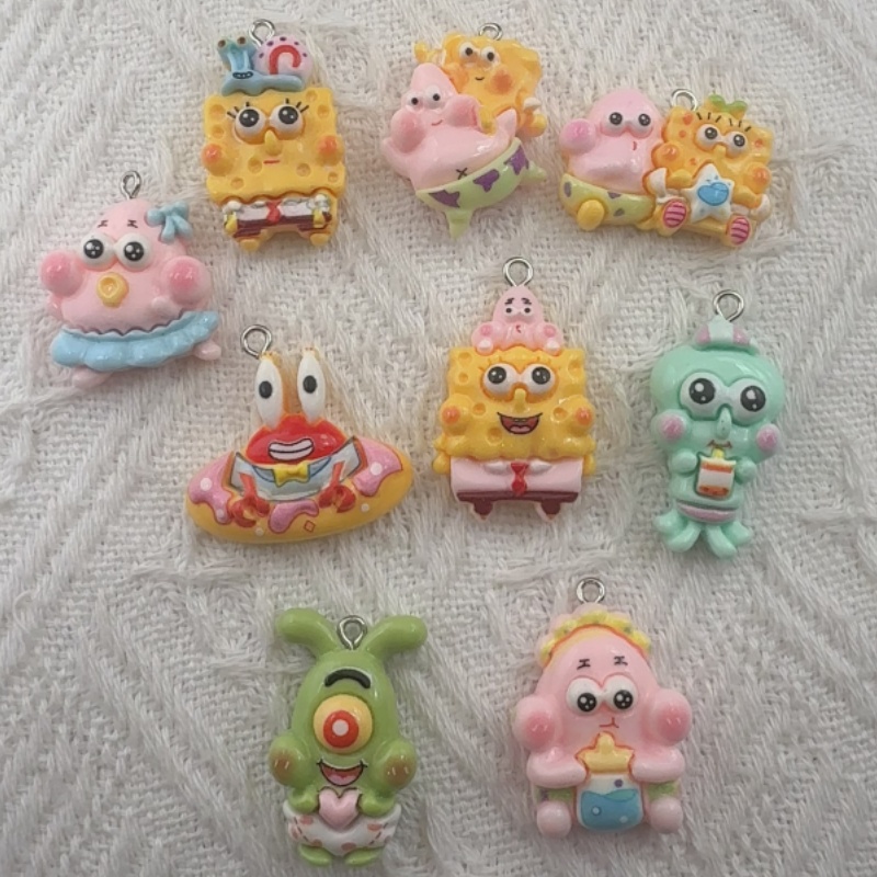 Resin Art Jewellery Kit - Pendentif en résine de dessin animé,