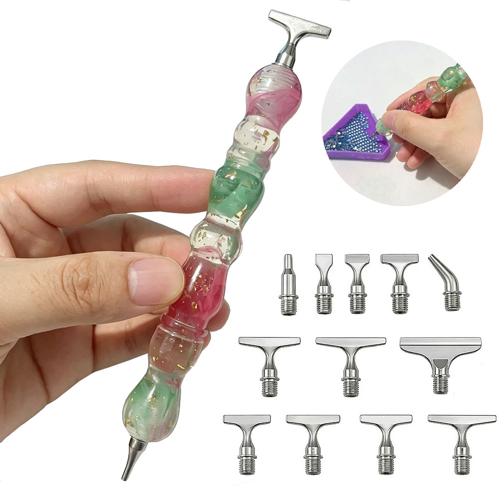 Resin Art Pen - Nouveau Stylo de Broderie Diamantée pour