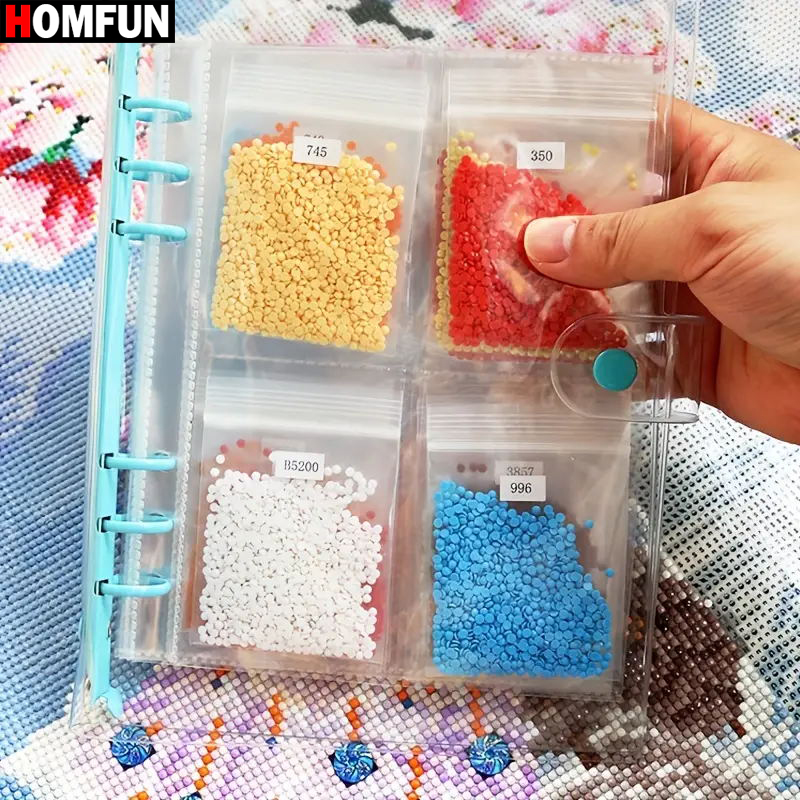 Resin Art Guide Book - HOMFUN 113 pièces livre de rangement