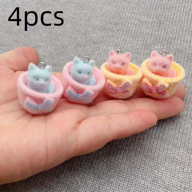 Pendentif chat en résine peluc - Resin Art Jewellery Kit avis et prix