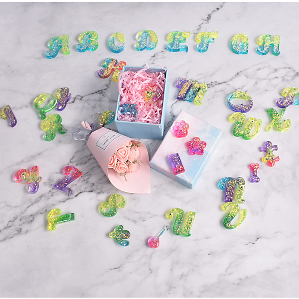 Alphabet résine époxy Silicone - Resin Art Pen avis et prix
