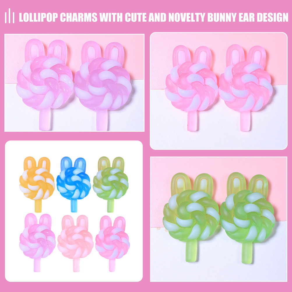 24 Breloques Sucettes Mignonne - Resin Art Store avis et prix