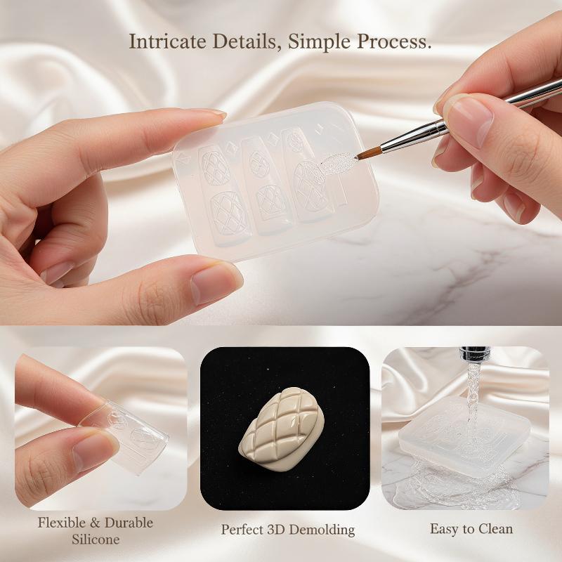 Moule en silicone pour nail ar - Resin Art Using Flowers avis et prix