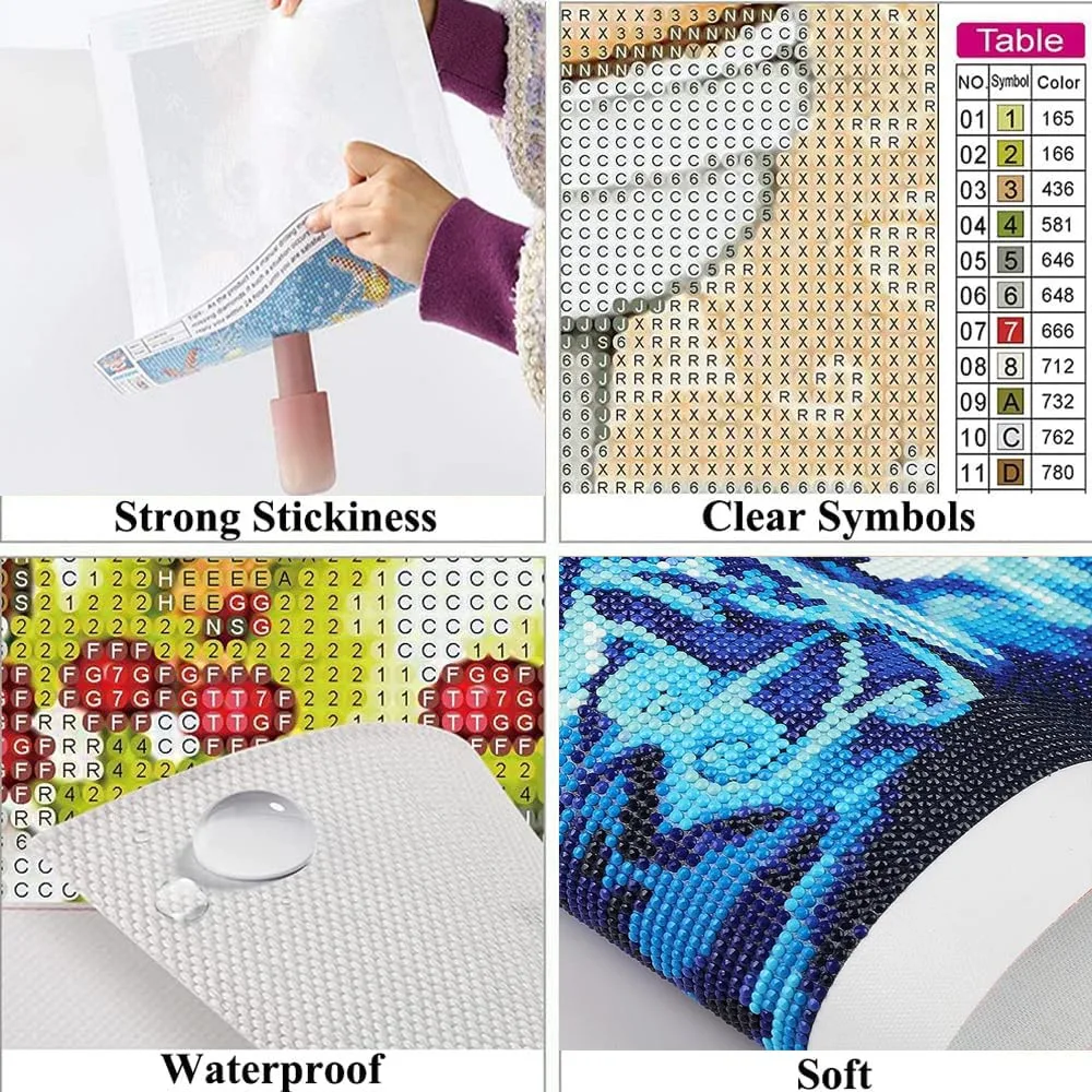 Peinture de diamant 5D à faire - Resin Art Guide Book avis et prix