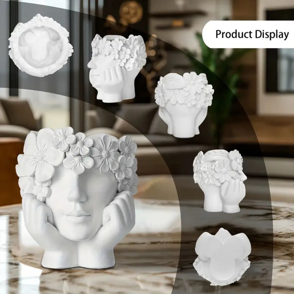1 morceau de Pots de fleurs cr - Resin Art Using Flowers avis et prix