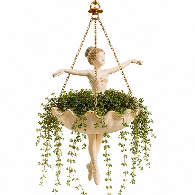Jardinière suspendue décorativ - Resin Art Using Flowers avis et prix