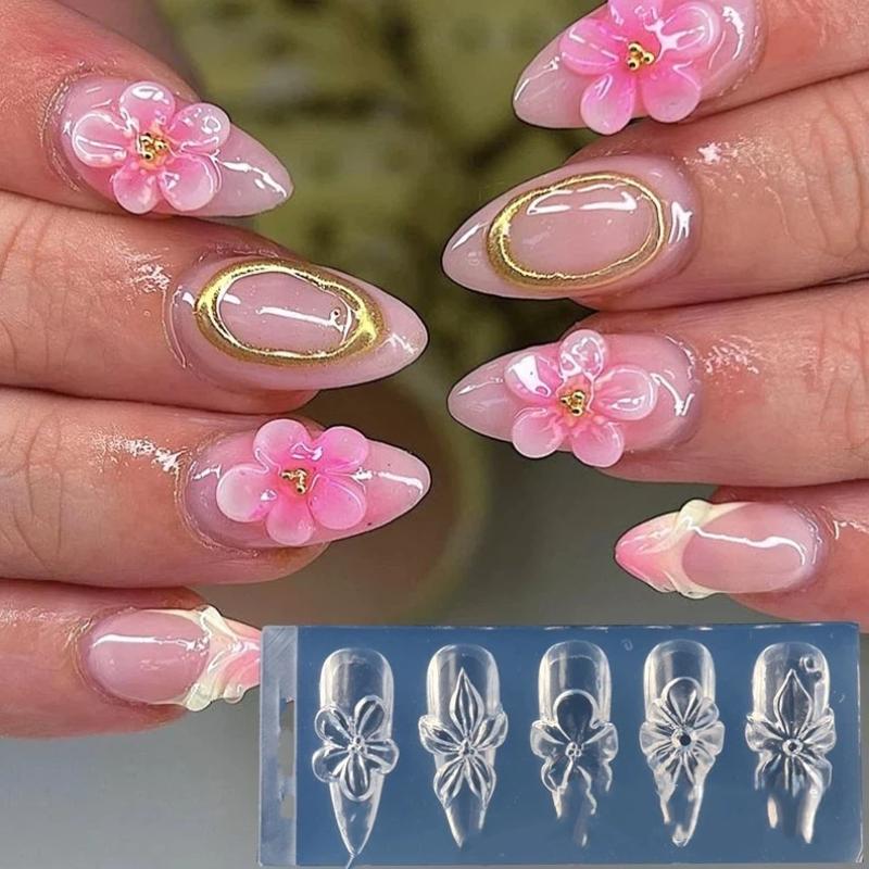 Moule à ongles en silicone 3D  - Resin Art Using Flowers avis et prix