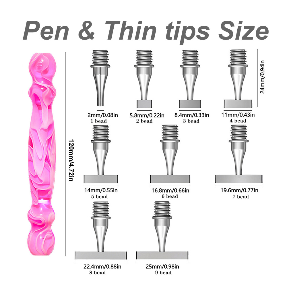 Stylo de peinture diamant 5D D - Resin Art Pen avis et prix