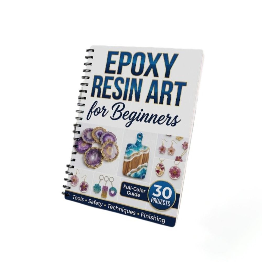 Manuel d'art en résine époxy é - Resin Art Guide Book avis et prix