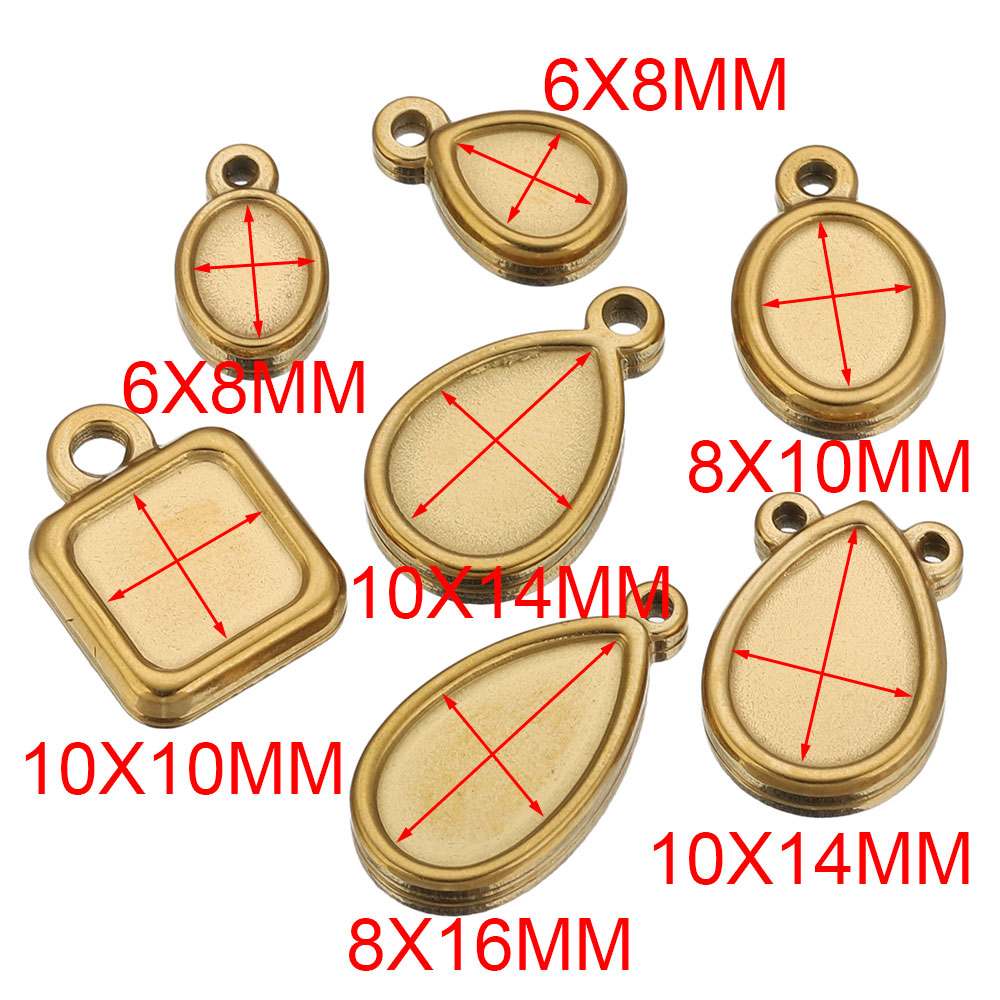 5 pièces de supports de penden - Resin Art Jewellery Kit avis et prix