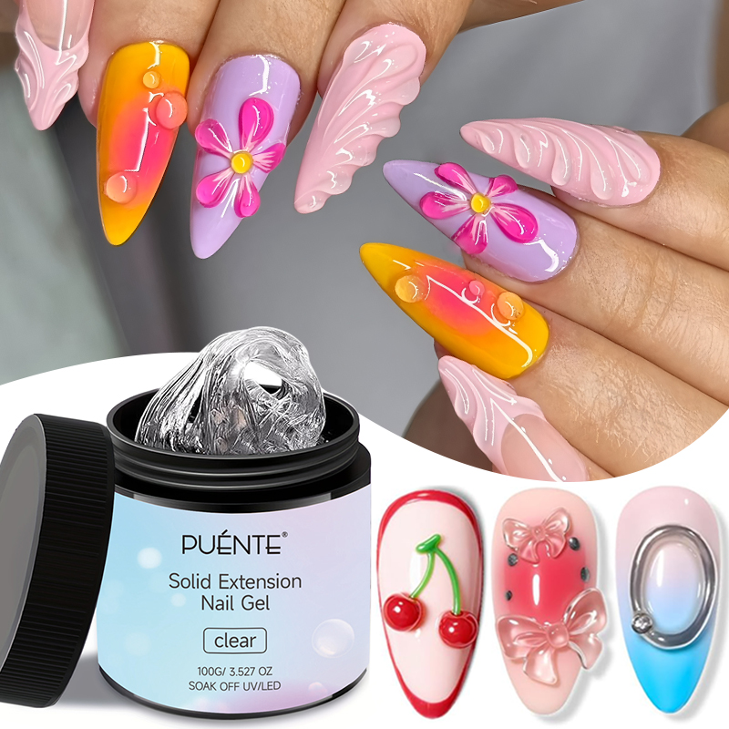PUENTE Gel à ongles transparen - Resin Art Using Flowers avis et prix