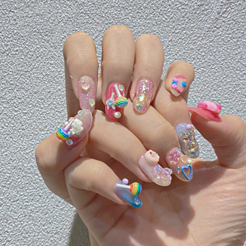 Autocollants pour ongles en ré - Resin Art Sticker avis et prix