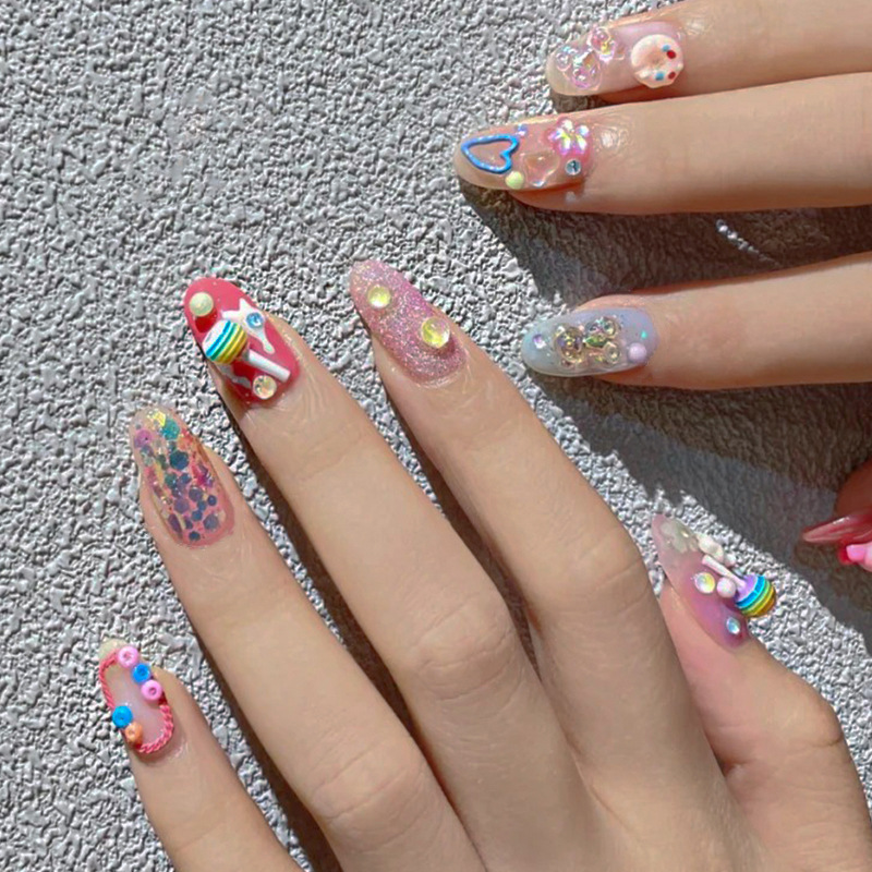 Autocollants pour ongles en ré - Resin Art Sticker avis et prix