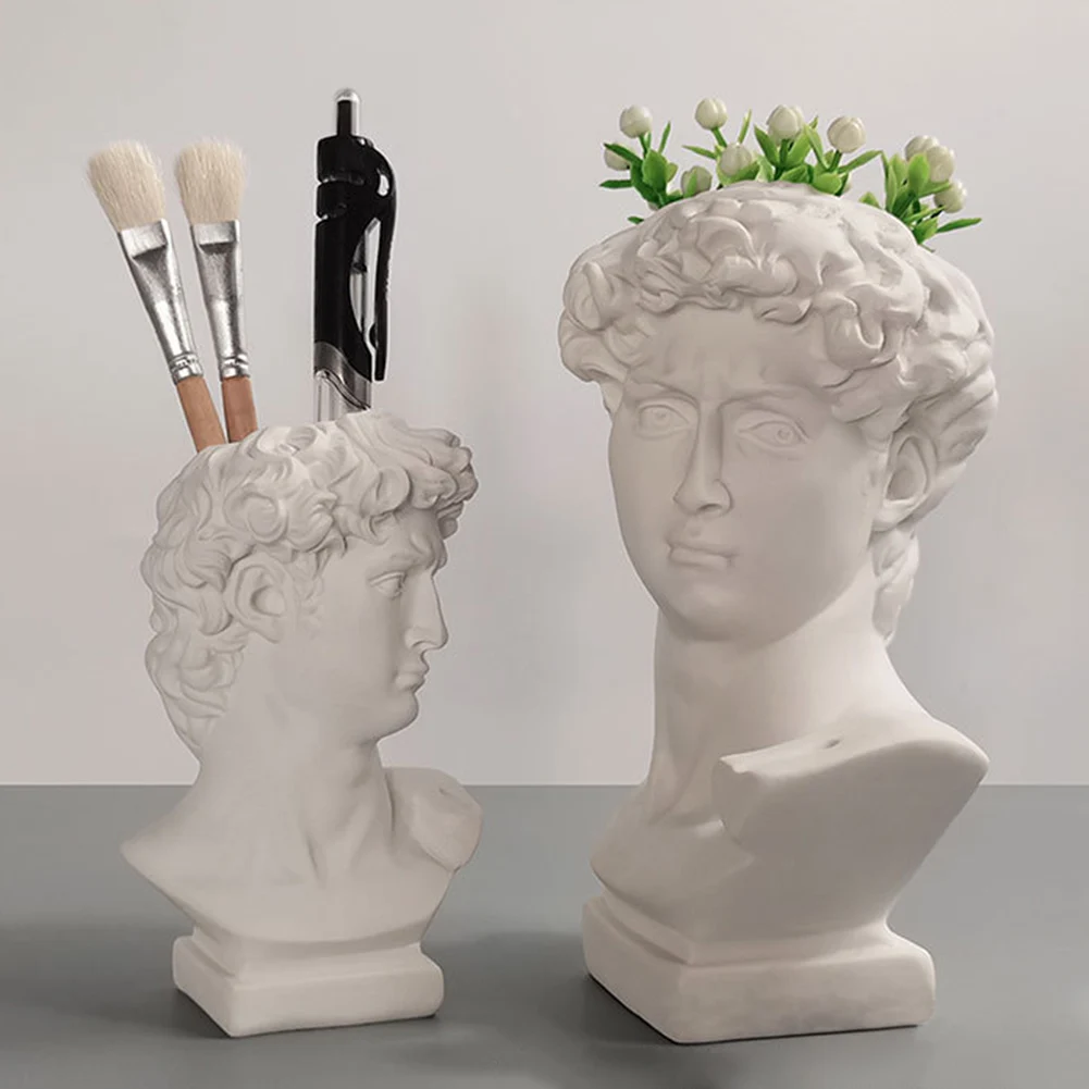 Porte-stylo de statue créative - Resin Art Pen avis et prix