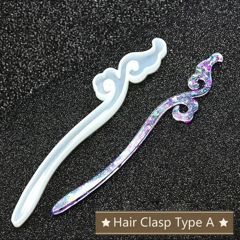Épingle à cheveux transparente - Resin Art Jewellery Kit avis et prix