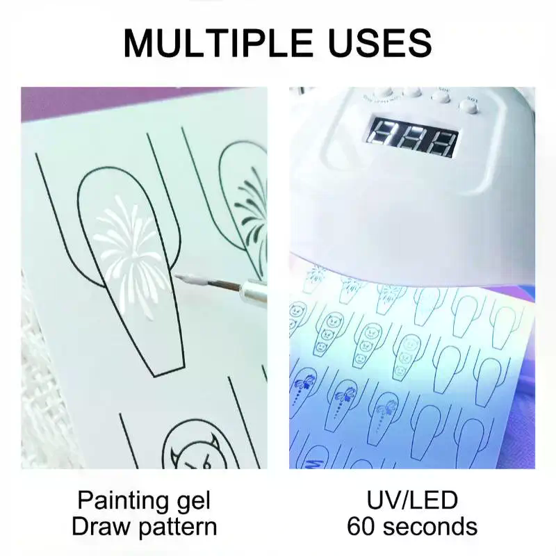 Papier de pratique pour nail a - Resin Art Guide Book avis et prix